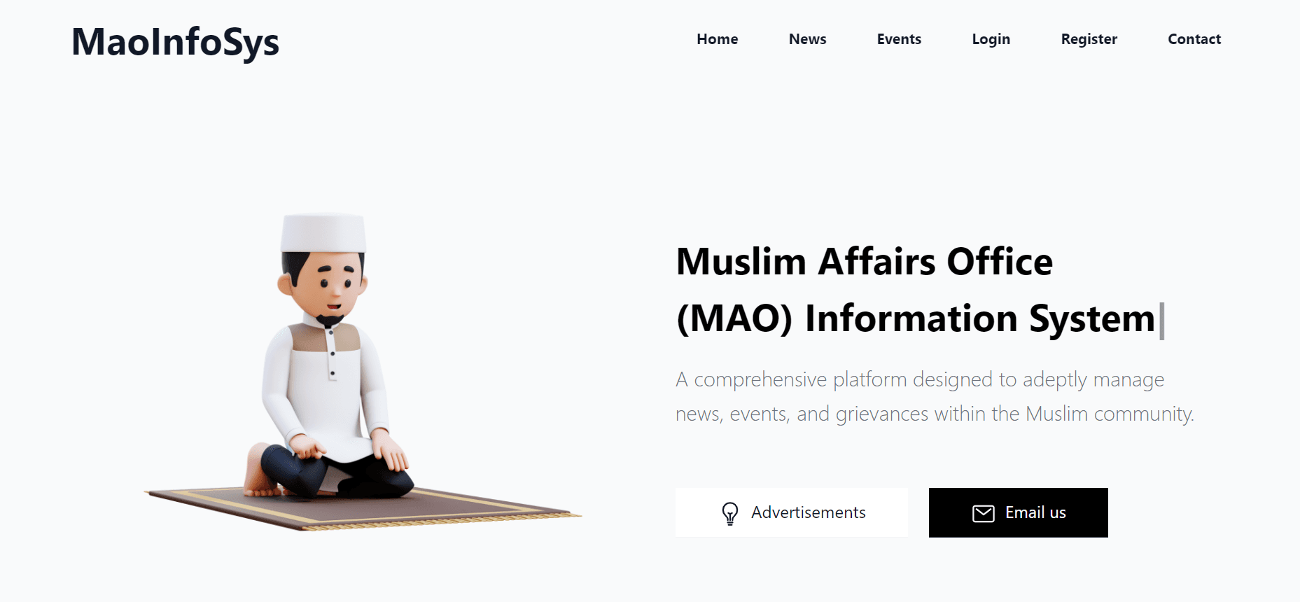 Muslim Affairs Office Information System